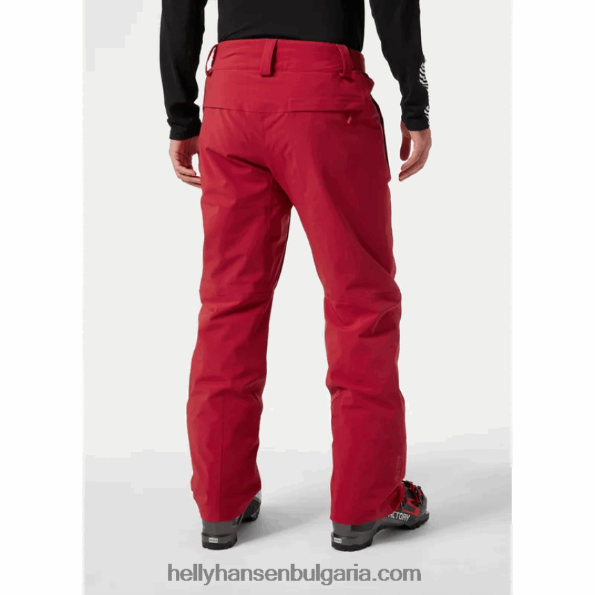 мъже мъжки изолирани ски панталони rapid 80V22D755 дълбок фиорд Helly-Hansen