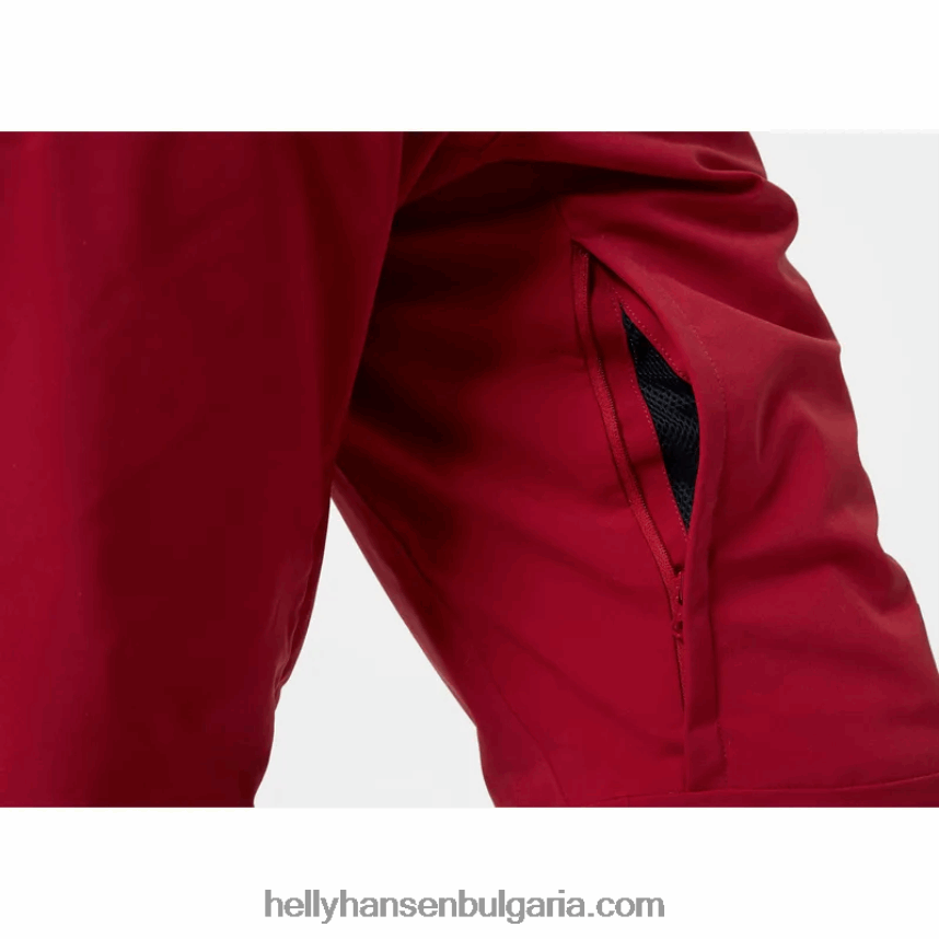 мъже мъжки изолирани ски панталони rapid 80V22D755 дълбок фиорд Helly-Hansen