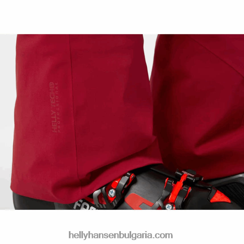 мъже мъжки изолирани ски панталони rapid 80V22D755 дълбок фиорд Helly-Hansen