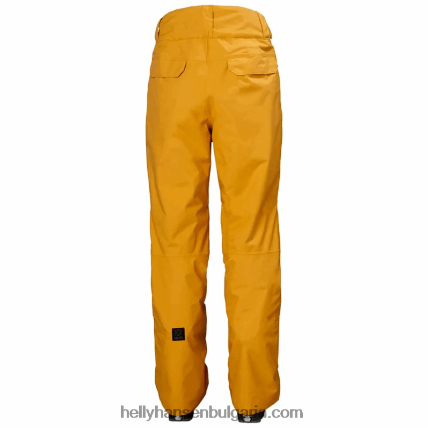 мъже мъжки карго ски панталони sogn 80V22D744 неоново оранжево Helly-Hansen