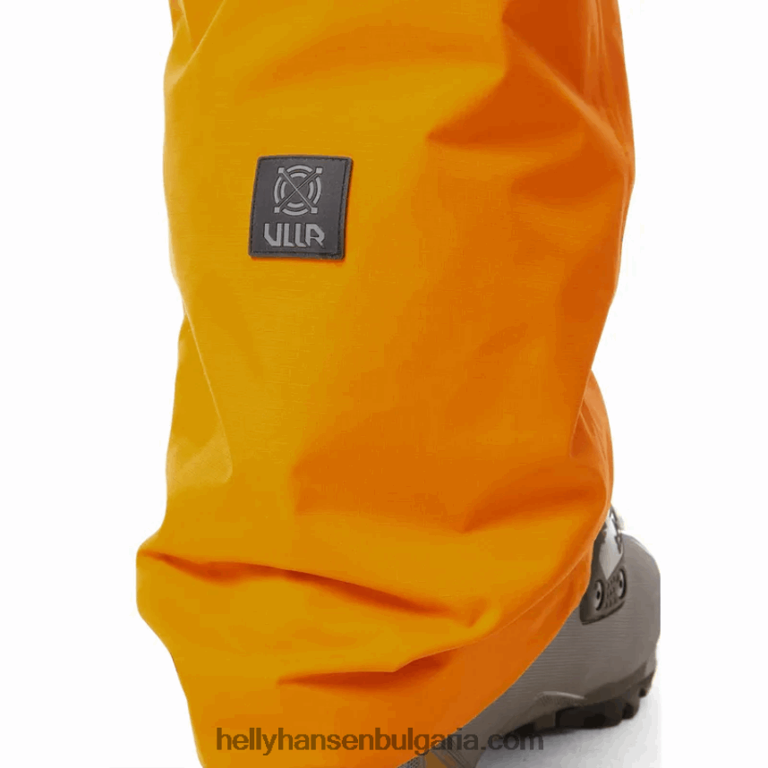 мъже мъжки карго ски панталони sogn 80V22D744 неоново оранжево Helly-Hansen