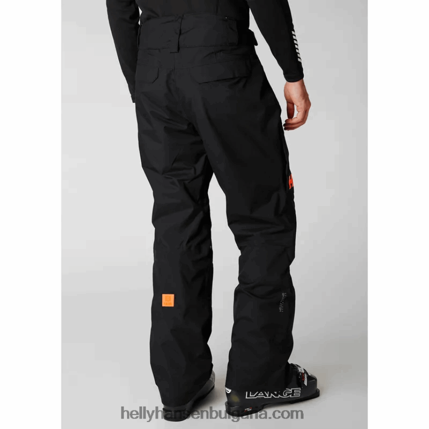 мъже мъжки карго ски панталони sogn 80V22D748 черен мрамор Helly-Hansen