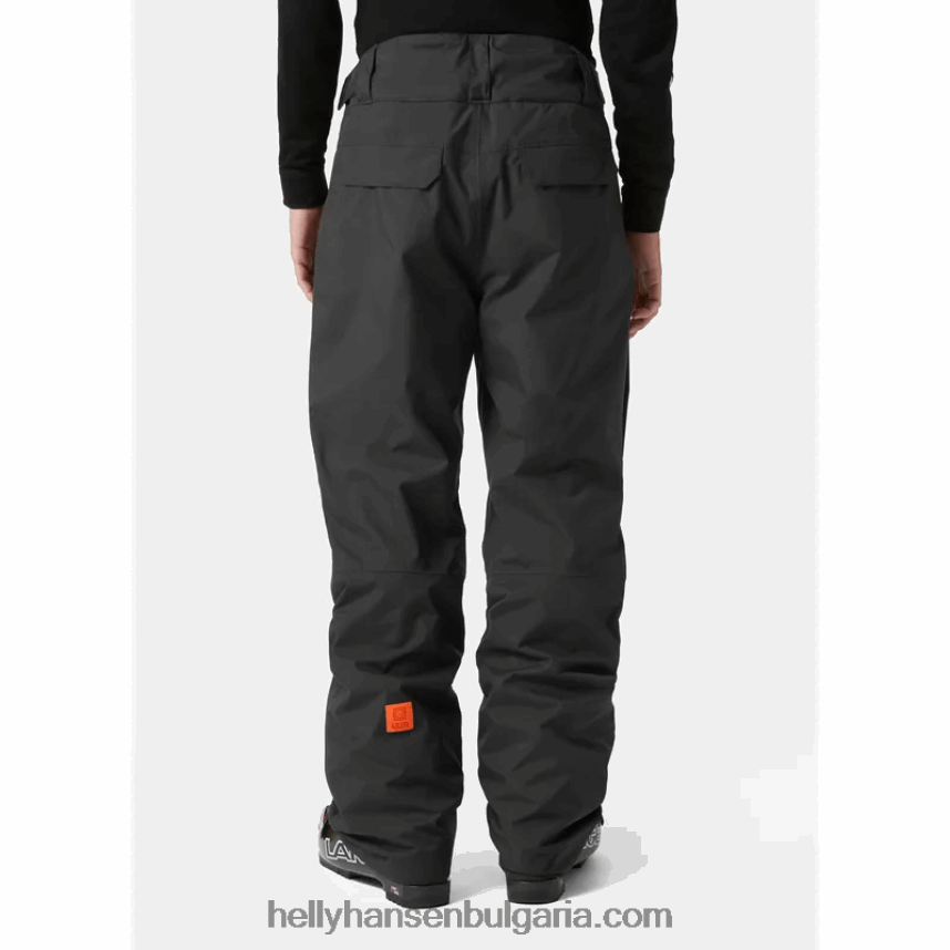 мъже мъжки карго ски панталони sogn 80V22D749 черен Helly-Hansen