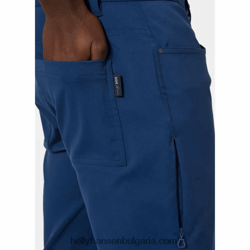 мъже мъжки панталон холмен с 5 джоба 80V22D631 абанос Helly-Hansen