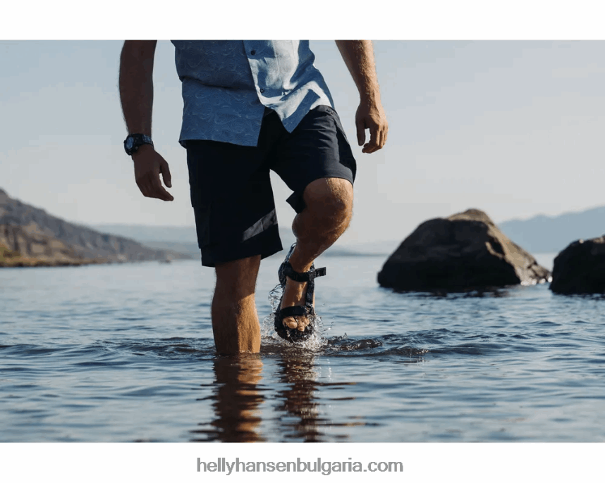 мъже мъжки маридалени шорти 80V22D647 абанос Helly-Hansen