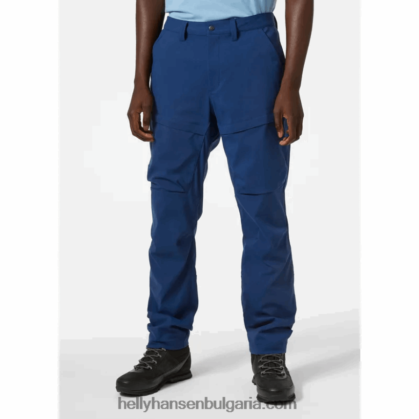 мъже мъжки туристически панталон skar 80V22D634 абанос Helly-Hansen