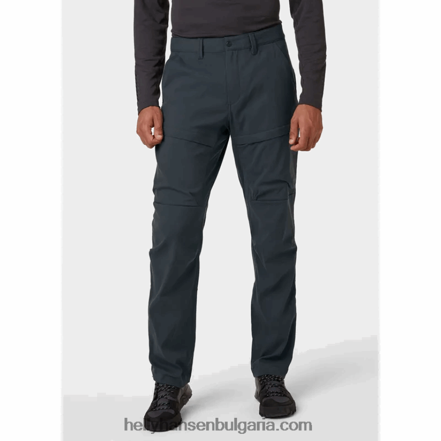 мъже мъжки туристически панталон skar 80V22D635 океан Helly-Hansen