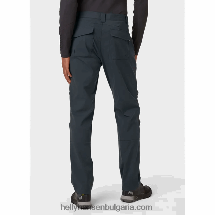 мъже мъжки туристически панталон skar 80V22D635 океан Helly-Hansen