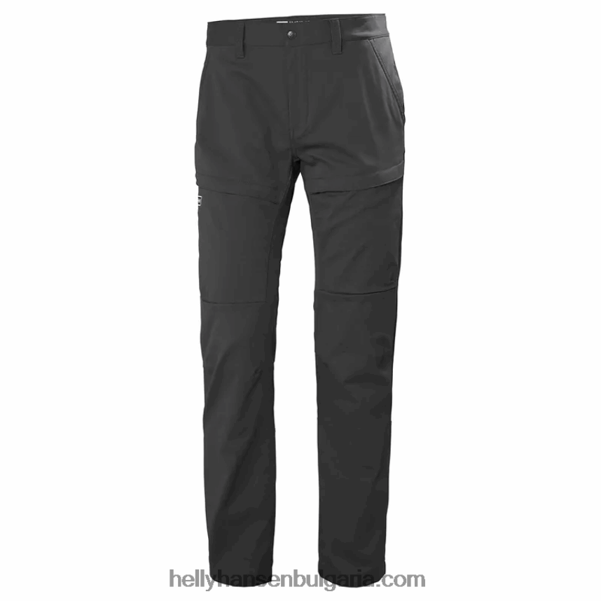 мъже мъжки туристически панталон skar 80V22D636 шисти Helly-Hansen