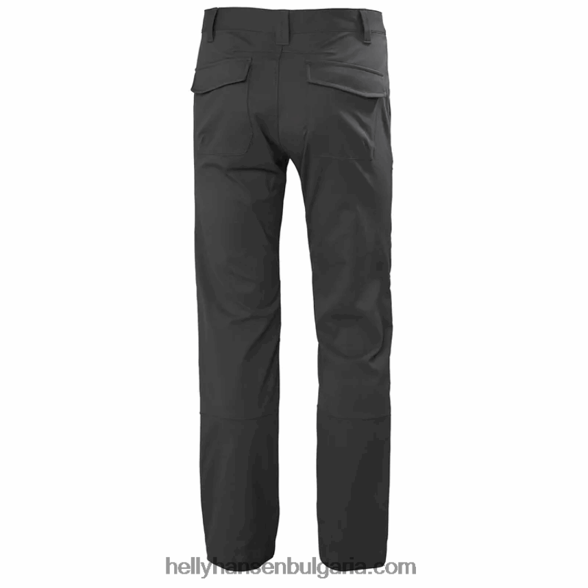 мъже мъжки туристически панталон skar 80V22D636 шисти Helly-Hansen