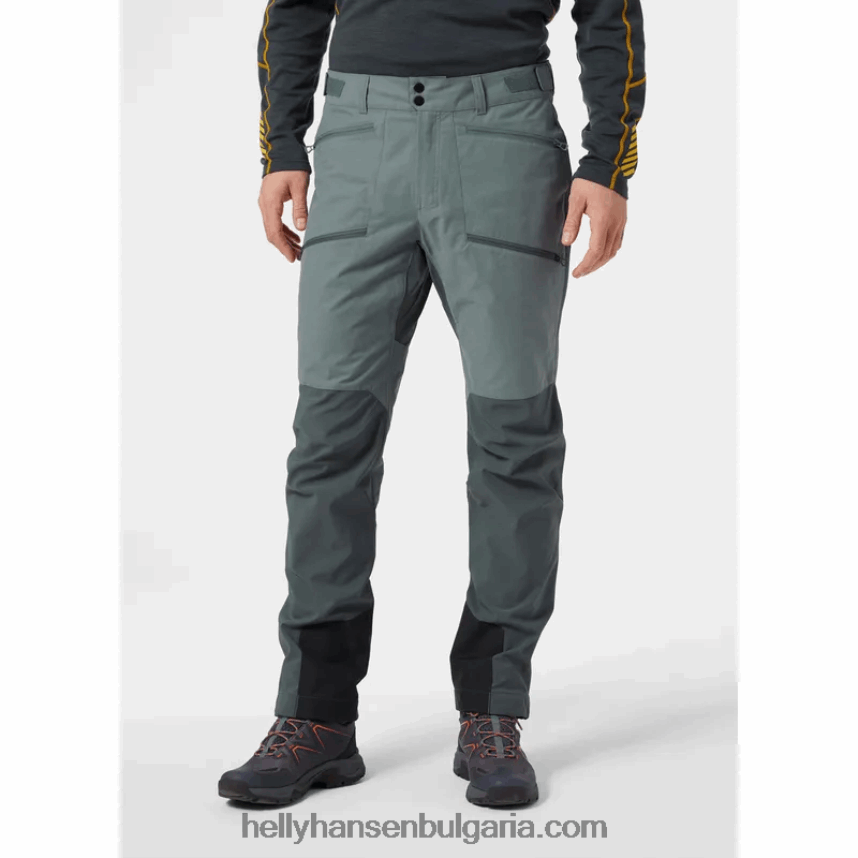 мъже мъжки панталон verglas tur 80V22D641 абанос Helly-Hansen
