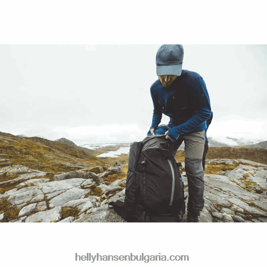 мъже мъжки панталон verglas tur 80V22D641 абанос Helly-Hansen