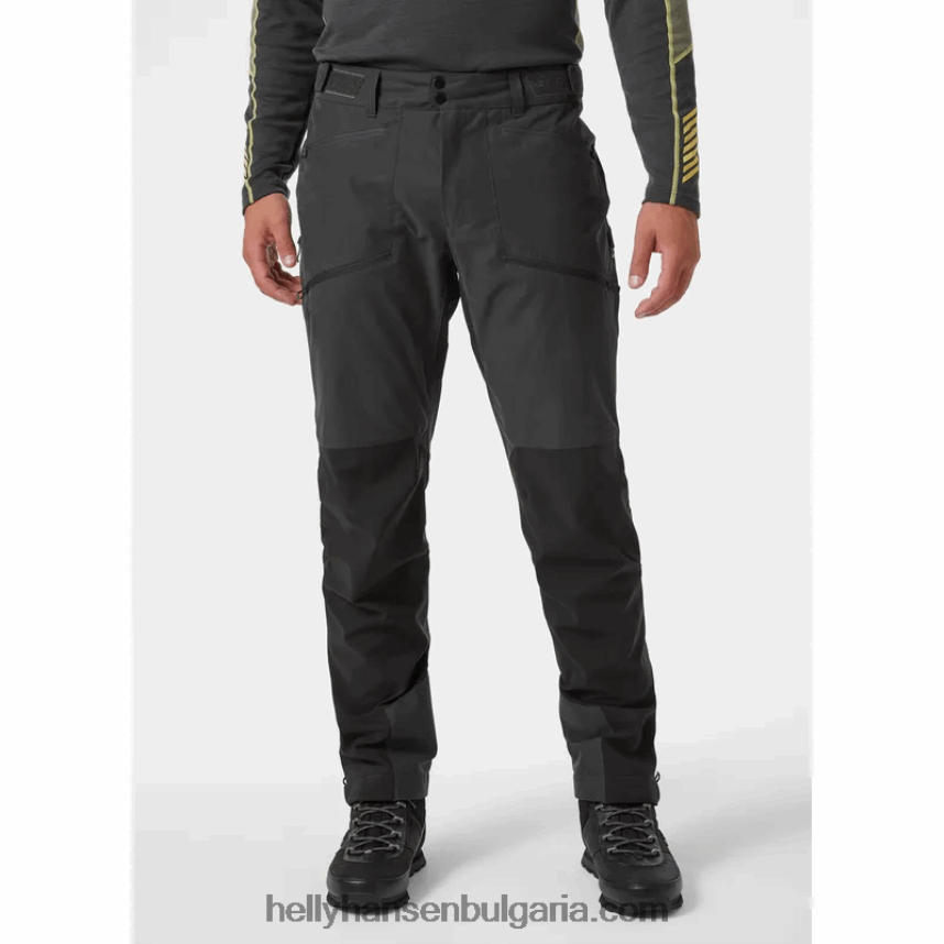 мъже мъжки панталон verglas tur 80V22D643 лав зелено Helly-Hansen