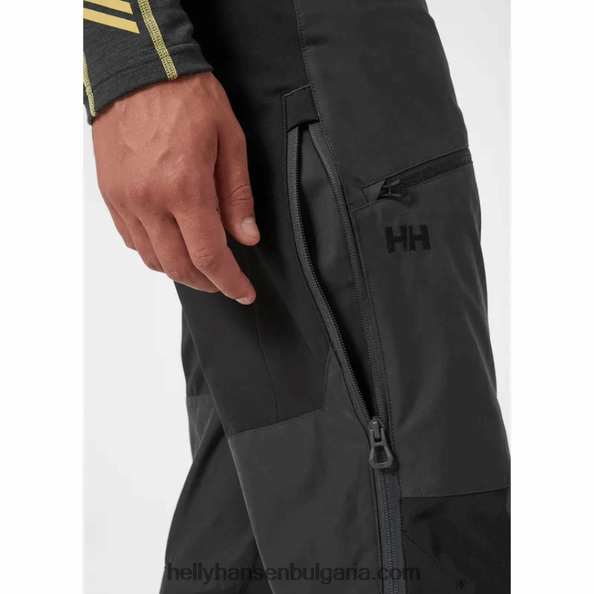 мъже мъжки панталон verglas tur 80V22D643 лав зелено Helly-Hansen