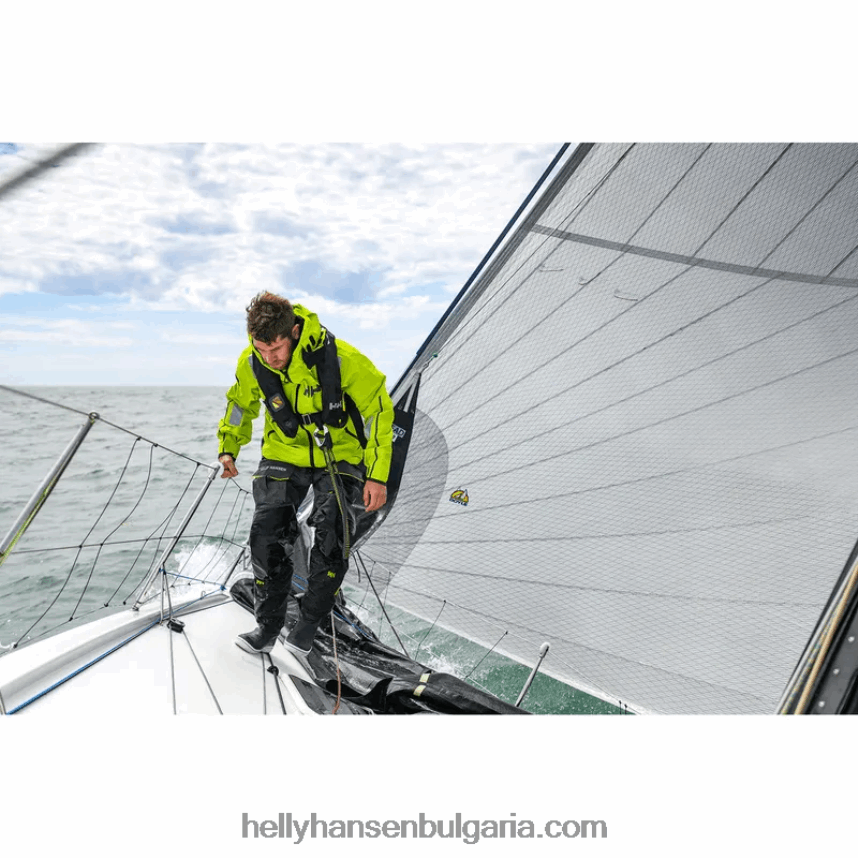 мъже мъжки панталон за океанско плаване aegir 80V22D556 тревожно червено Helly-Hansen