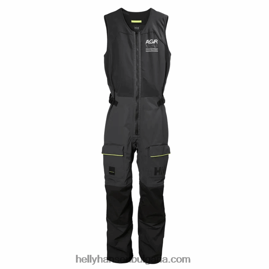 мъже aegir състезание salopette 80V22D543 тревожно червено Helly-Hansen