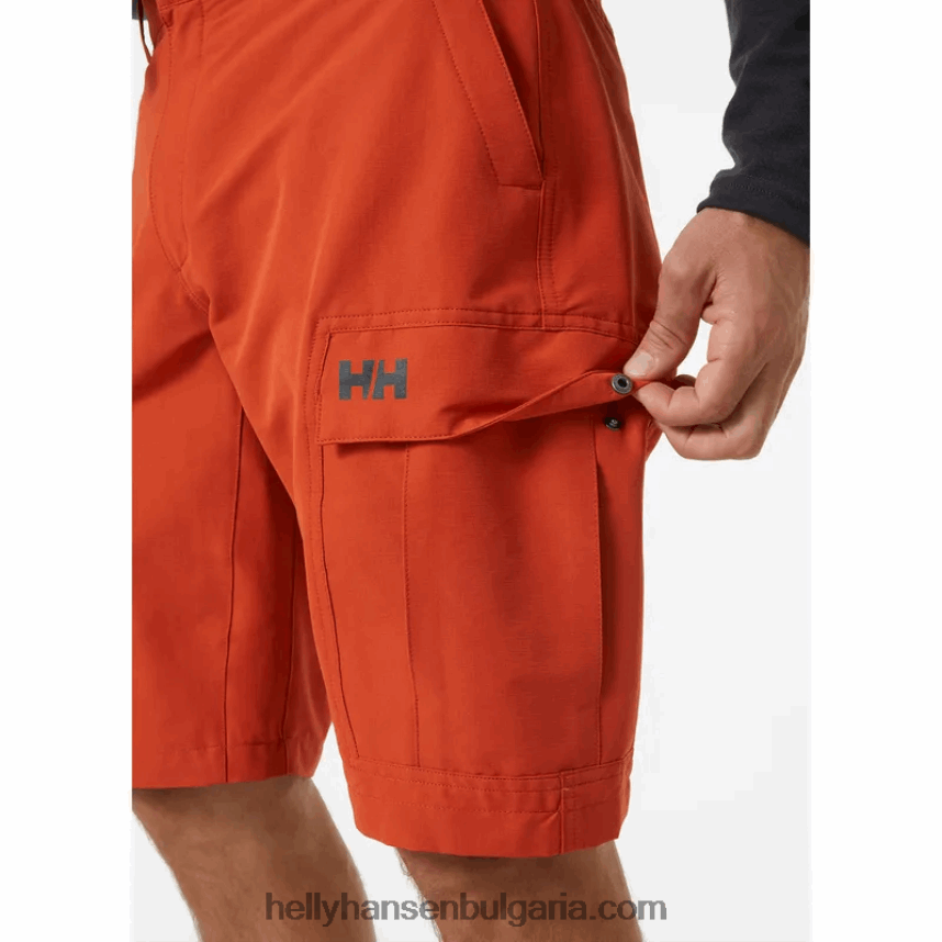 мъже мъжки бързосъхнещи карго шорти hh 11 80V22D547 абанос Helly-Hansen