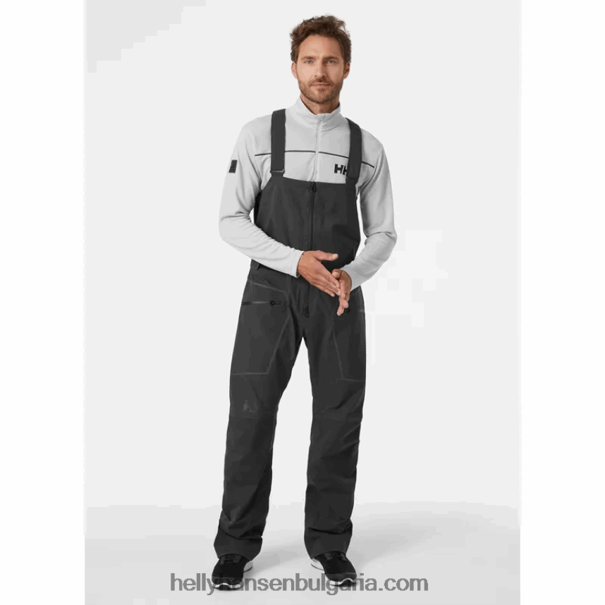 мъже мъжки нагръдник hp foil pro sailing 80V22D569 абанос Helly-Hansen