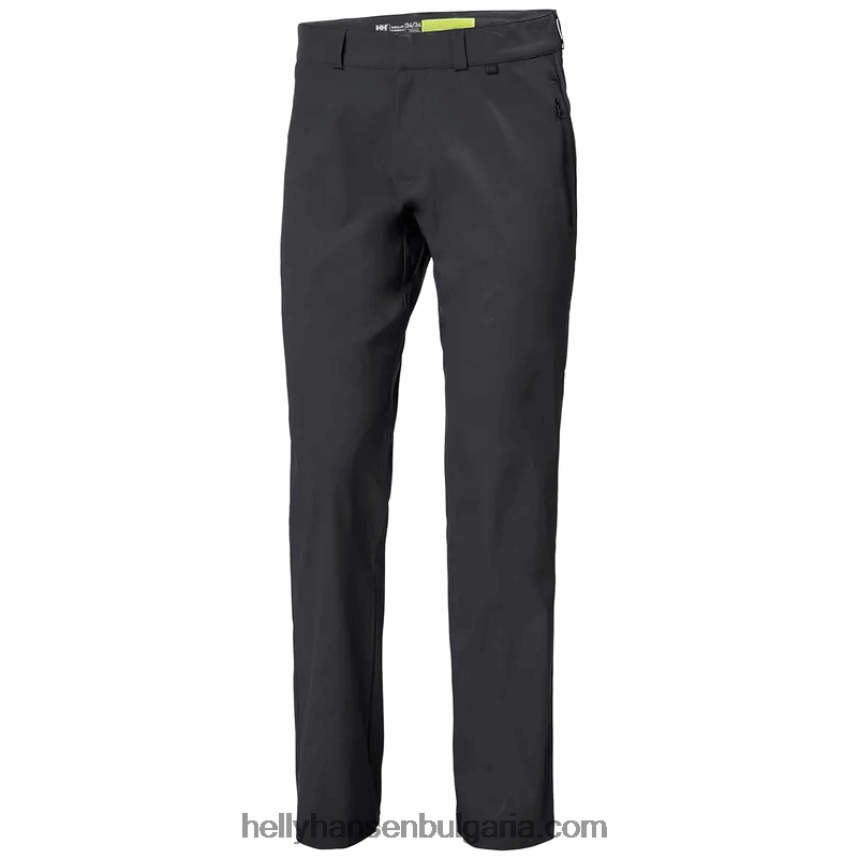 мъже мъжки панталони за ветроходство hp racing софтшел 80V22D596 абанос Helly-Hansen