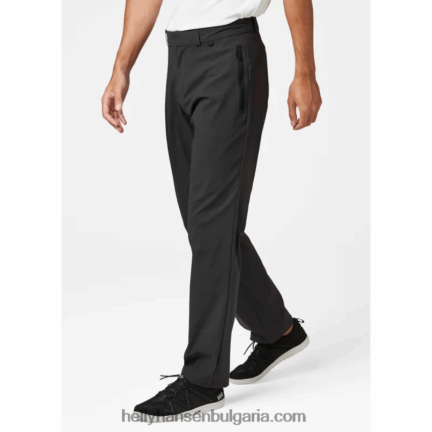 мъже мъжки панталони за ветроходство hp racing софтшел 80V22D596 абанос Helly-Hansen