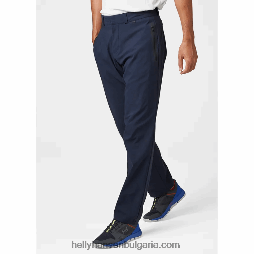 мъже мъжки панталони за ветроходство hp racing софтшел 80V22D597 абанос Helly-Hansen