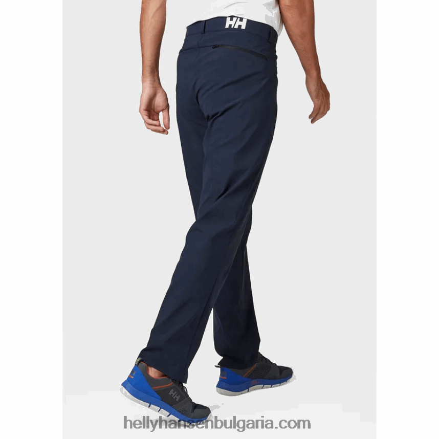 мъже мъжки панталони за ветроходство hp racing софтшел 80V22D597 абанос Helly-Hansen