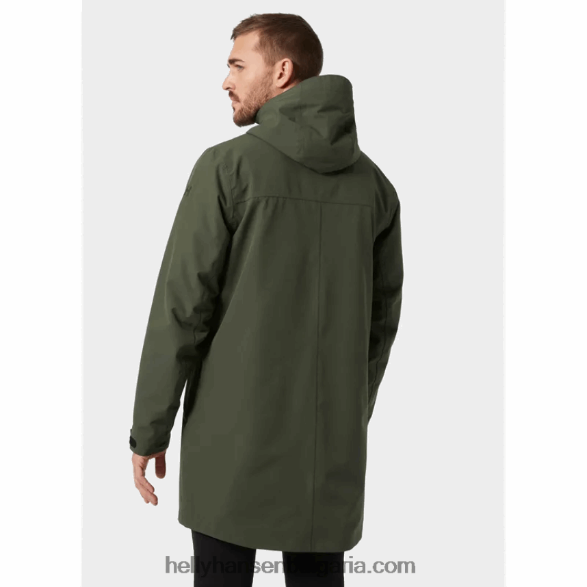 мъже мъжки изолиран дъждобран от моно материал 80V22D229 полезност гр Helly-Hansen