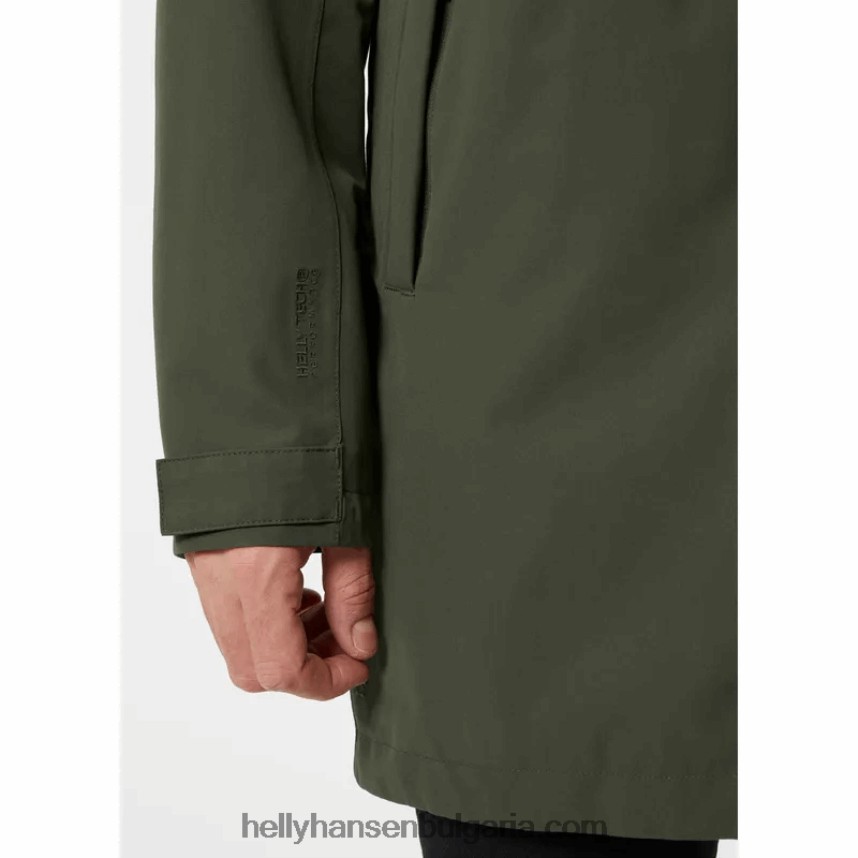 мъже мъжки изолиран дъждобран от моно материал 80V22D229 полезност гр Helly-Hansen
