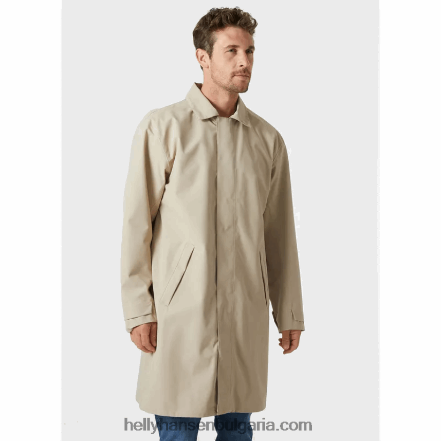 мъже мъжки дъждобран вика 80V22D251 хх каки Helly-Hansen