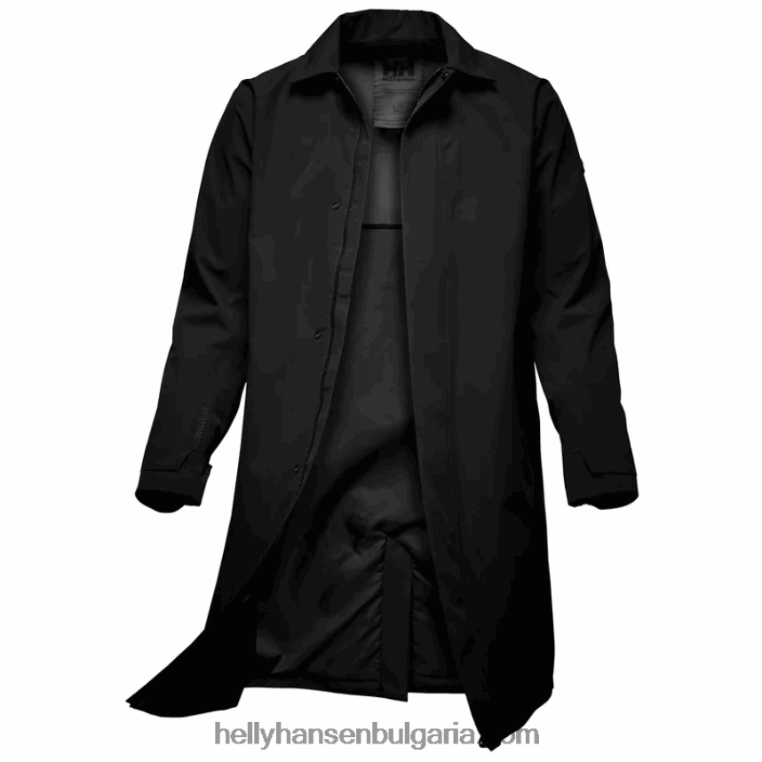 мъже мъжки дъждобран вика 80V22D252 черен Helly-Hansen