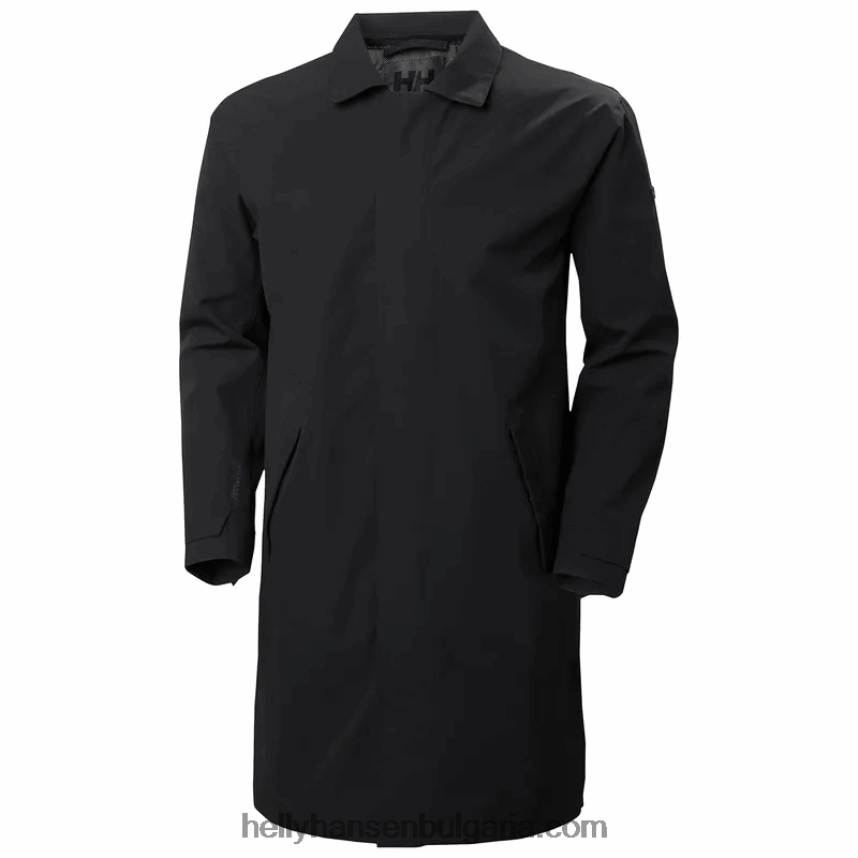 мъже мъжки дъждобран вика 80V22D252 черен Helly-Hansen