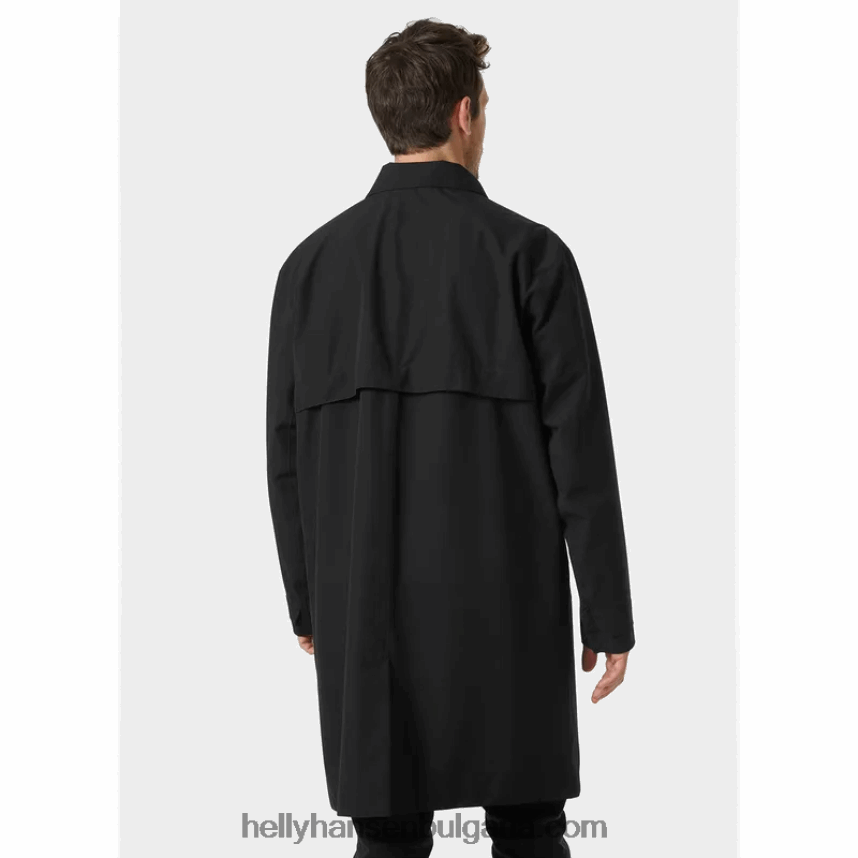 мъже мъжки дъждобран вика 80V22D252 черен Helly-Hansen