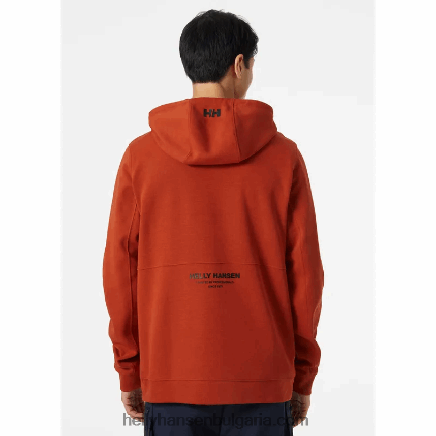 мъже мъжка качулка за движение 80V22D789 мак оранжев Helly-Hansen