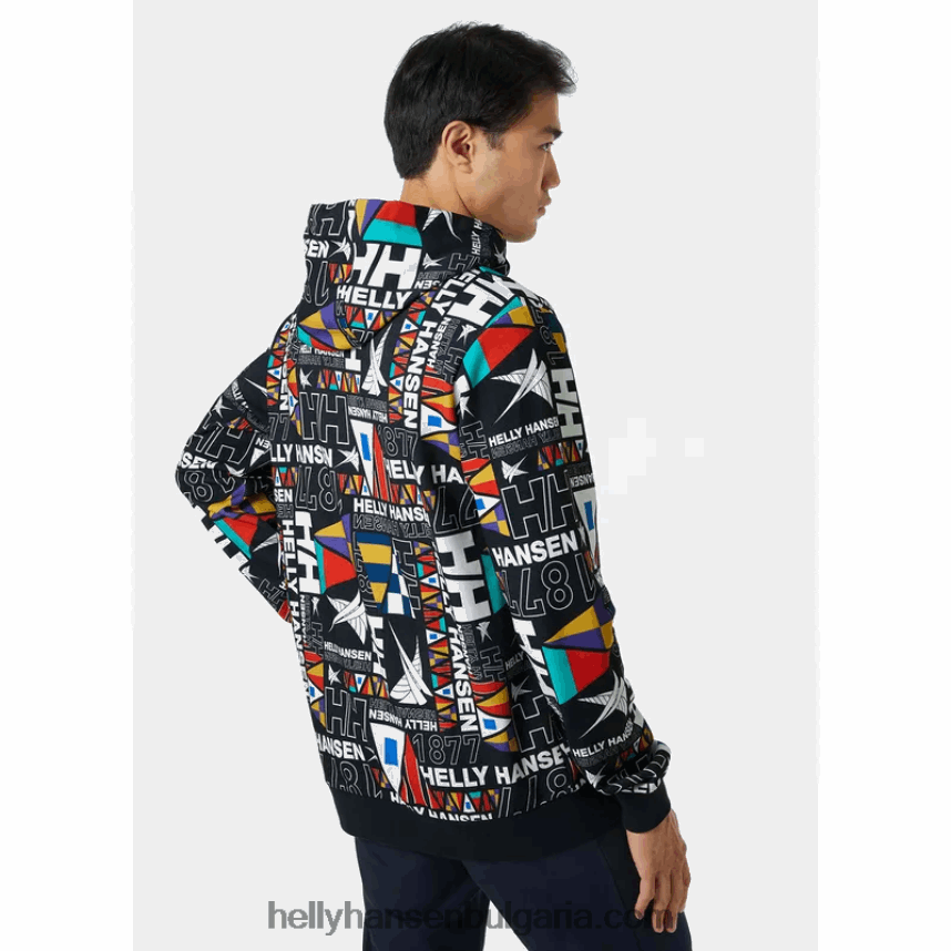 мъже мъжка качулка Newport от органичен памук 80V22D811 океански град Helly-Hansen