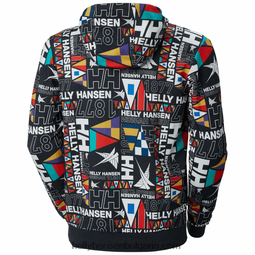 мъже мъжка качулка Newport от органичен памук 80V22D811 океански град Helly-Hansen