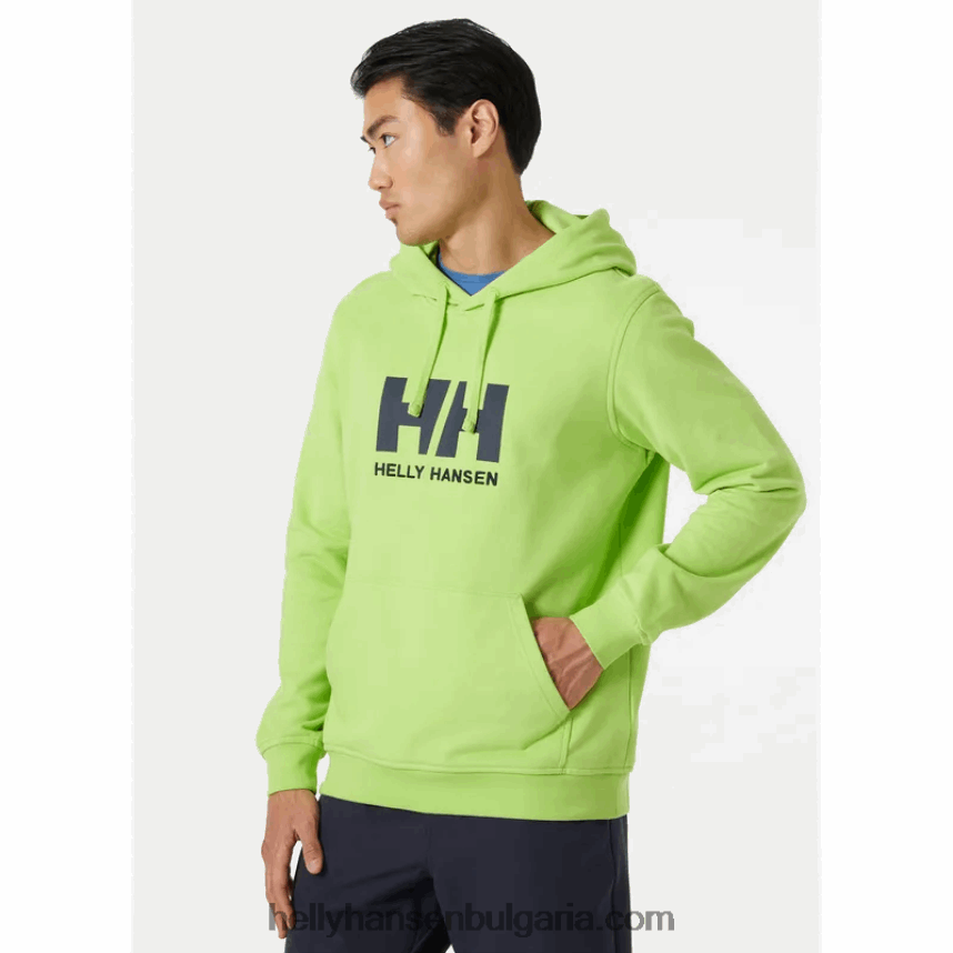 мъже мъжка качулка с лого hh 80V22D766 медовина Helly-Hansen