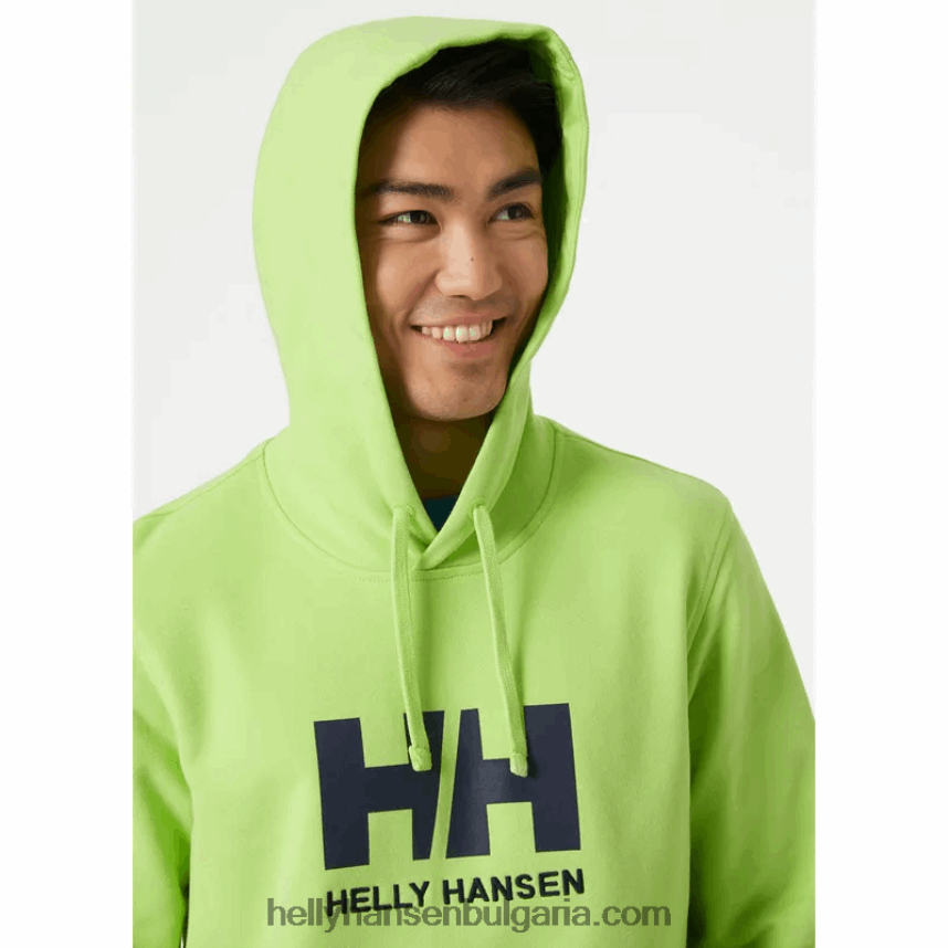мъже мъжка качулка с лого hh 80V22D766 медовина Helly-Hansen
