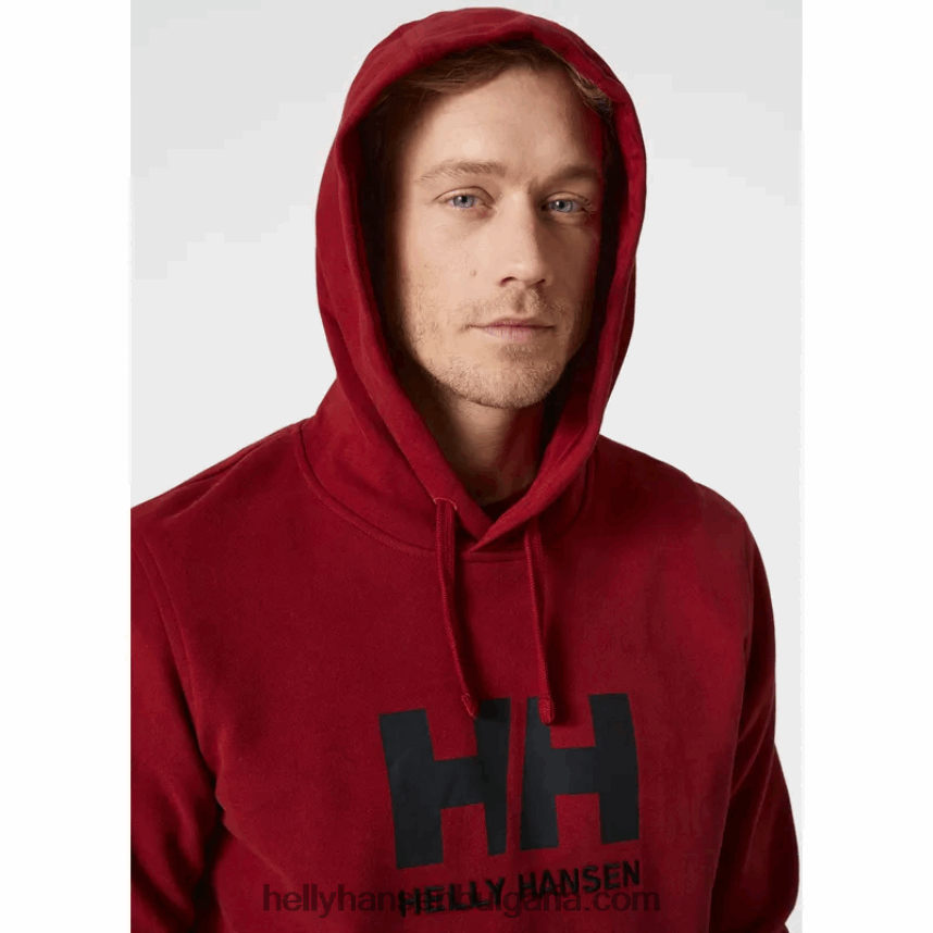 мъже мъжка качулка с лого hh 80V22D767 рязко зелено Helly-Hansen