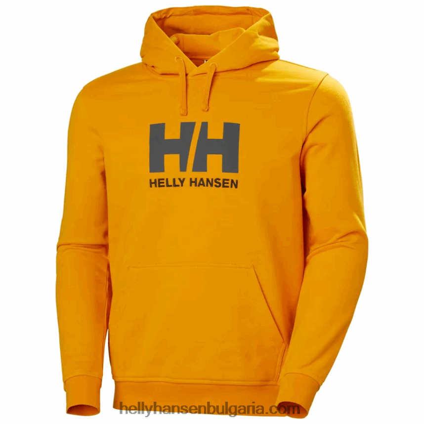 мъже мъжка качулка с лого hh 80V22D769 червен Helly-Hansen