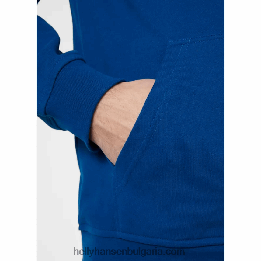 мъже мъжка качулка с лого hh 80V22D771 азурит Helly-Hansen