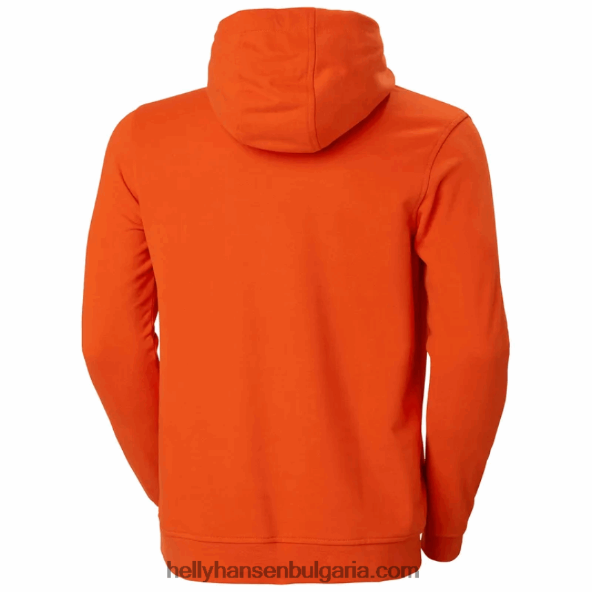 мъже мъжка качулка с лого hh 80V22D772 дълбок фиорд Helly-Hansen