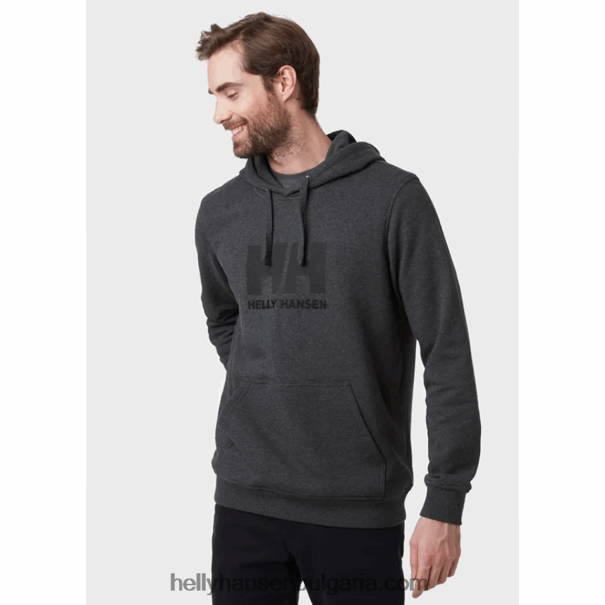 мъже мъжка качулка с лого hh 80V22D773 патрулен оран Helly-Hansen