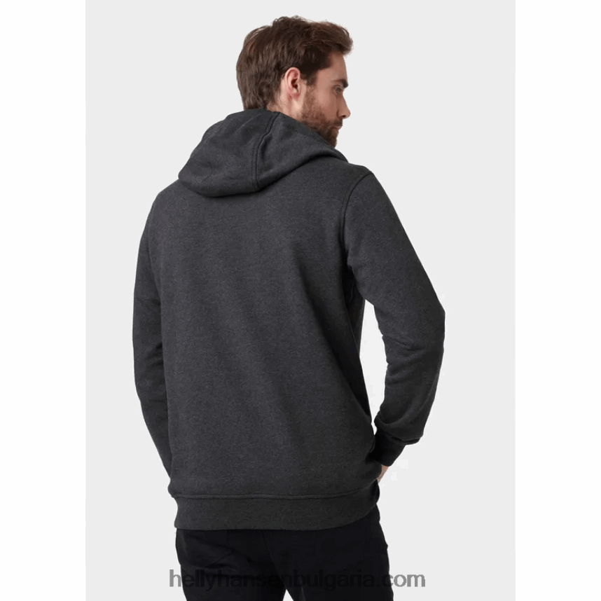 мъже мъжка качулка с лого hh 80V22D773 патрулен оран Helly-Hansen