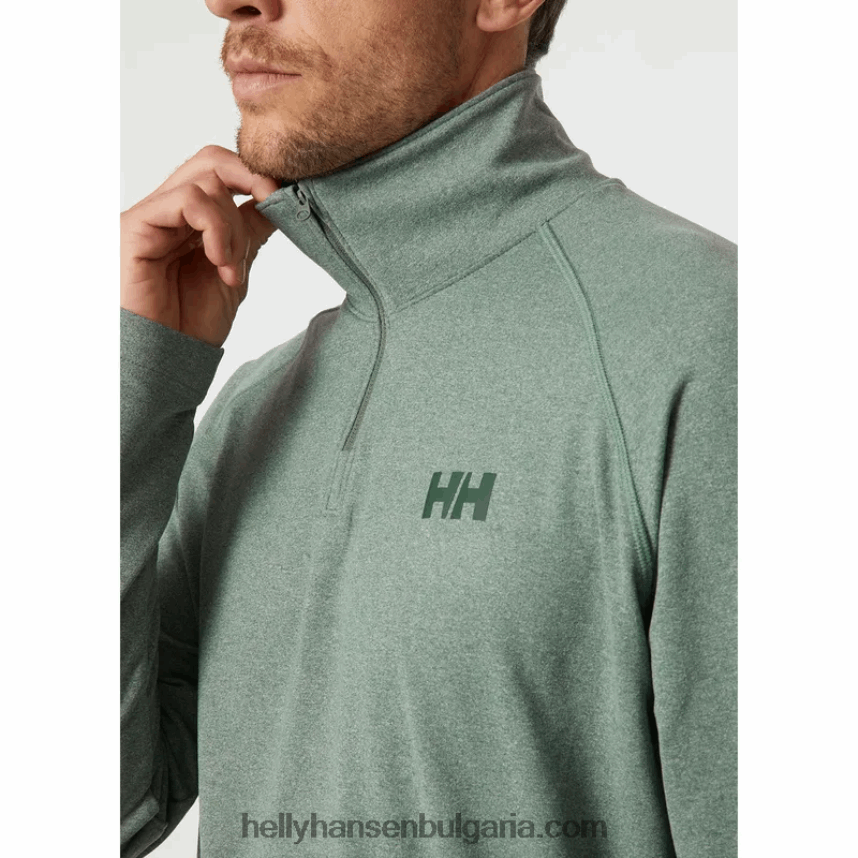 мъже мъжки верглас с половин цип 80V22D523 медовина Helly-Hansen