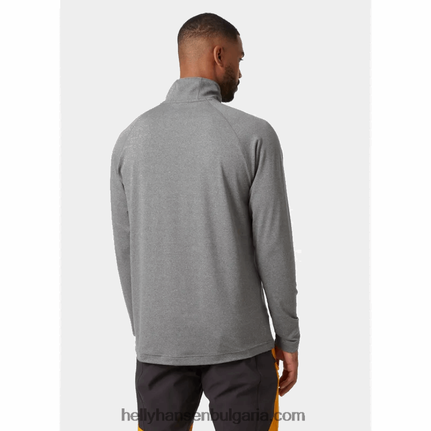 мъже мъжки верглас с половин цип 80V22D525 топла маслина Helly-Hansen