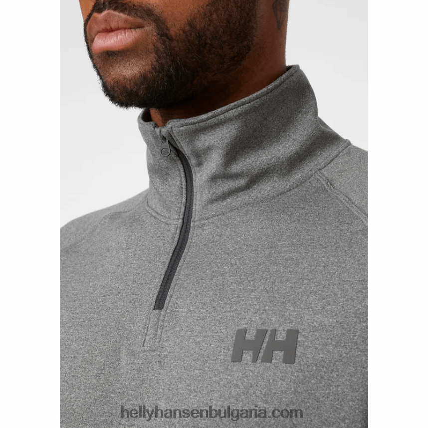 мъже мъжки верглас с половин цип 80V22D525 топла маслина Helly-Hansen