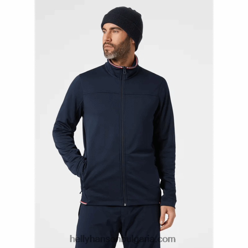 мъже мъжки бърз междинен слой 80V22D538 черен Helly-Hansen