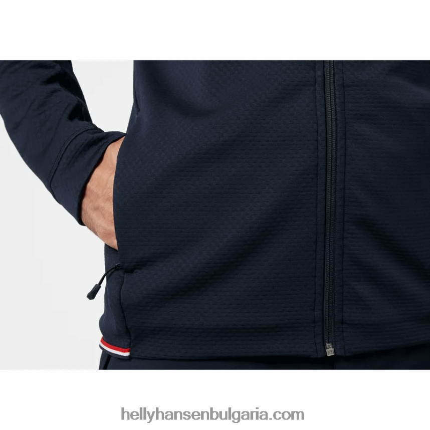мъже мъжки бърз междинен слой 80V22D538 черен Helly-Hansen