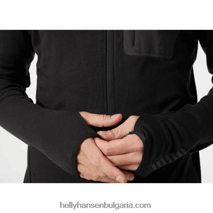 мъже мъжко мериносово яке lifa със среден слой 80V22D530 дълбок фиорд Helly-Hansen