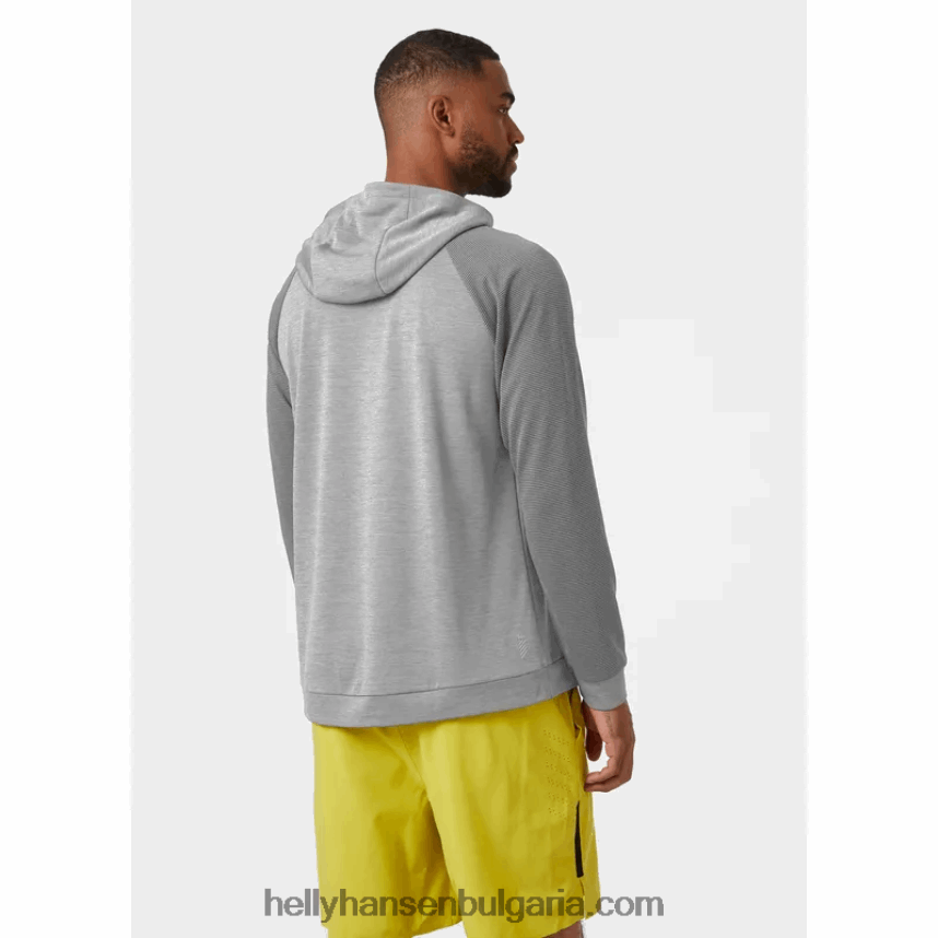 мъже мъжки tech lite пуловер с качулка 80V22D535 дълбок фиорд Helly-Hansen